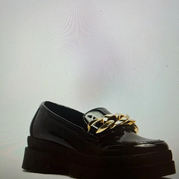 Qupid chain black loafer - Picture 4 of 9